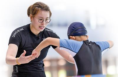 下来喘口气, 傅园慧经常, 这段经历让